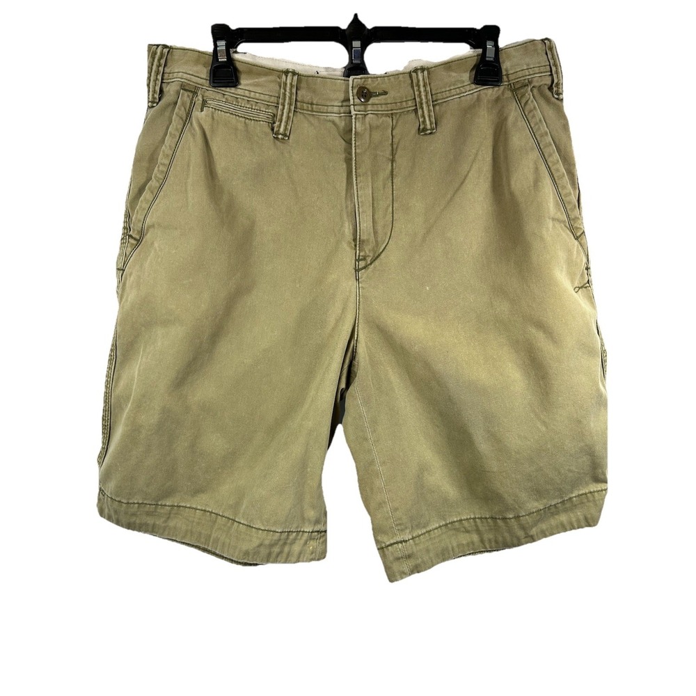 Polo Ralph Lauren Relaxed Chino Shorts 32 Khaki Tan Quiet Luxury Preppy Classic
